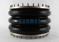 GUOMAT Potrójnie zwinięta gumowa przemysłowa sprężyna powietrzna 3H630376 660 mm Poduszka powietrzna kołnierza tłoczącego