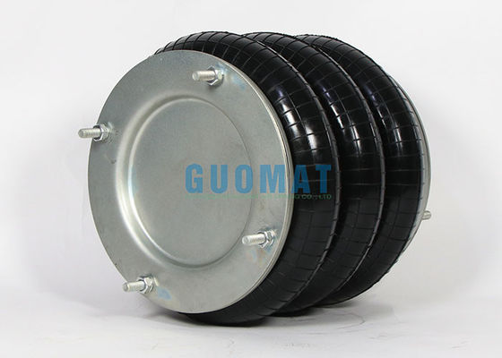 Kompletny mieszek pneumatyczny 12X3 Dunlop Trzywarstwowe sprężyny pomocnicze kołnierza Pneumatyka do maszyn