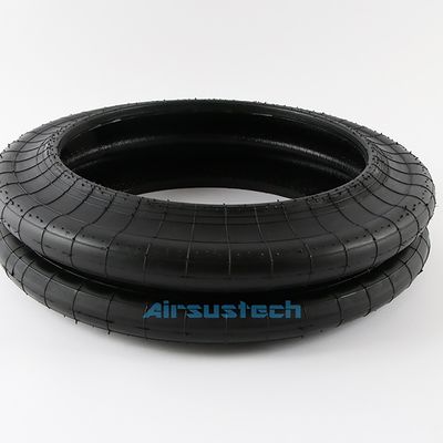 GUOMAT Zwinięte gumowe zawieszenie sprężyny powietrznej z uchwytem dla półnaczepy