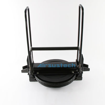 GUOMAT Zwinięte gumowe zawieszenie sprężyny powietrznej z uchwytem dla półnaczepy