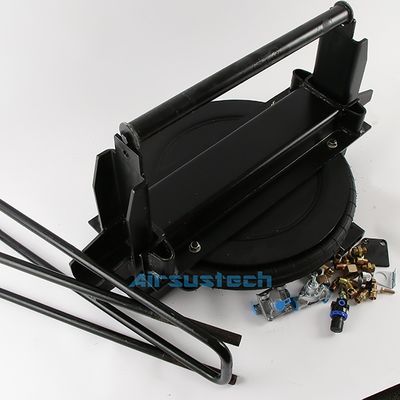 GUOMAT Zwinięte gumowe zawieszenie sprężyny powietrznej z uchwytem dla półnaczepy