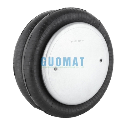 2 Zwinięte gumowe sprężyny powietrzne Contitech FD 330-22 363 2B12-425 Goodyear Stalowe poduszki powietrzne