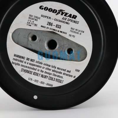 2B6-833 Podwójne zawieszenie powietrzne sprężyny Goodyear Industrial