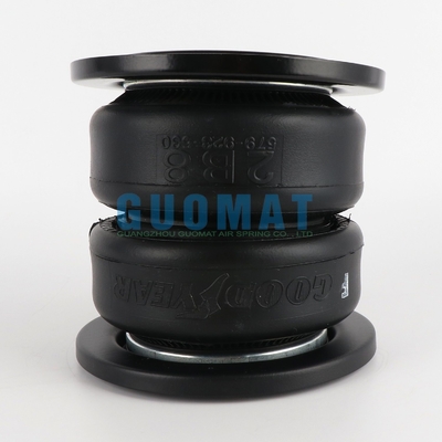 Zmniejszenie wstrząsu 2B8-850 Goodyear Dwukrotnie zwinięta gumka Bellow Contitech FD120-20