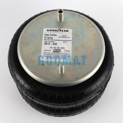Goodyear Pneumatyczna sprężyna powietrzna 2B12-346 podwójnie zwinięta do ciężarówki
