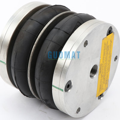 Dunlop podwójnie splecione sprężyny powietrzne 4 1/2X2 gumowe z płytką aluminiową