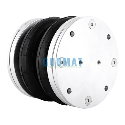 Skręcony amortyzator pneumatyczny FD76-14 Contitech 6''x2 Sprężyna pneumatyczna Dunlop z aluminiową osłoną