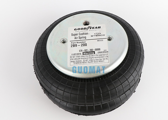 Goodyear Air Spring 2B9-200 Oryginalna gumowa sprężyna powietrzna z podwójnym mieszkiem 578923202 Patrz W01-358-6910