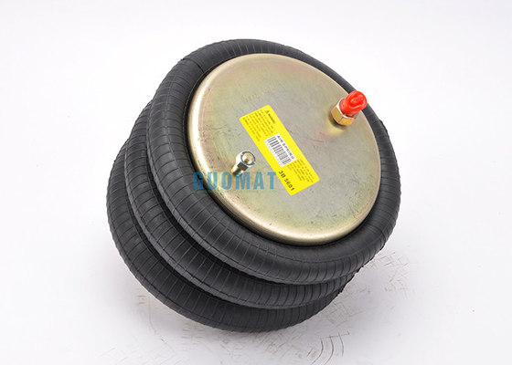 Firestone Industrial Air Spring Triple Convoluted Bellows Gas 1 / 4NPTF Układ zawieszenia pneumatycznego