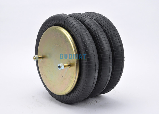 Firestone Industrial Air Spring Triple Convoluted Bellows Gas 1 / 4NPTF Układ zawieszenia pneumatycznego
