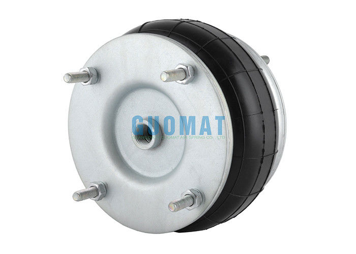 FS 138-8 DS Sprężyna pneumatyczna z zawieszeniem przemysłowym 8''X1 Pojedyncza zwinięta gumowa poduszka powietrzna z pierścieniem kołnierzowym