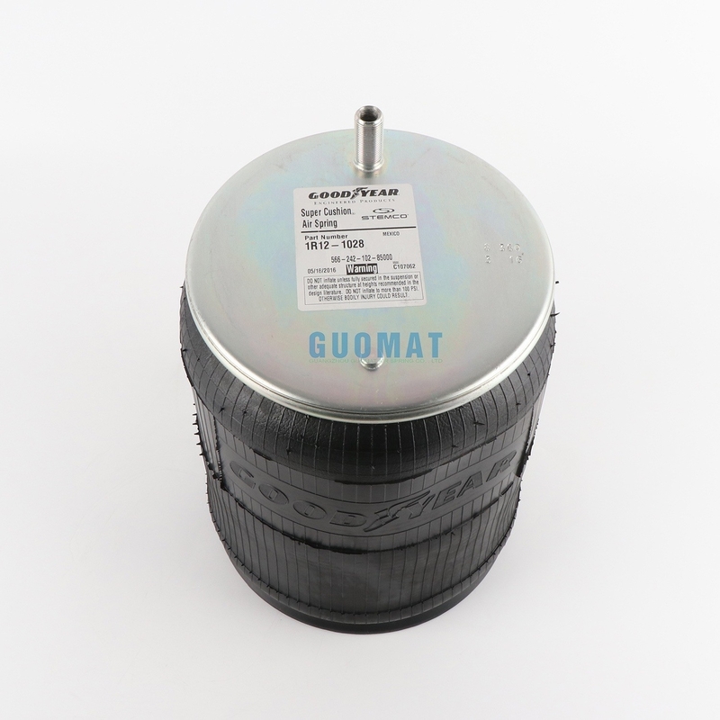 Goodyear Podwieszenie powietrzne 1R12-1028 Włókno ruchowe Wiosna powietrzna Włókno 56624210285 Wstrząsy SP SP66 56