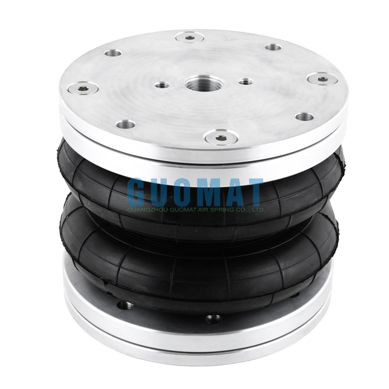 Skręcony amortyzator pneumatyczny FD76-14 Contitech 6''x2 Sprężyna pneumatyczna Dunlop z aluminiową osłoną