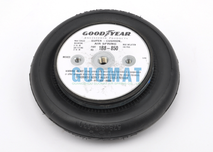 1B8-850 Goodyear Pojedyncza miech pneumatyczny dostawcy 579-91-3-530 Gumowe miechy pneumatyczne