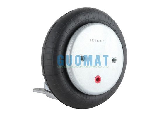 110 mm Przemysłowa sprężyna pneumatyczna FS200-10 CI Continental Contitech Siłownik pneumatyczny typu Convolution 1 / 4NPT Otwór gazowy