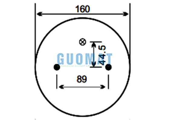 FD 200-25 426 Contitech zawieszenie sprężyna powietrzna W01-358-6943 Firestone Zastępuje poduszkę powietrzną dla samochodu domowego / RV