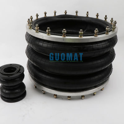 Sprzęt ciężki sprężyna powietrzna 3H480312 z trójkątnym zawieszonym pierścieniem flanserowym