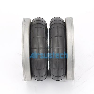 6''X2 Industrial Applications Rubber Firestone W01-R58-4070 Double Convoluted Air Springs