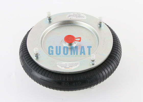 Contitech Konwolujący aktuator powietrza FS412-10 G1/2 Przemysłowa gumy sprężyna powietrzna z flansą