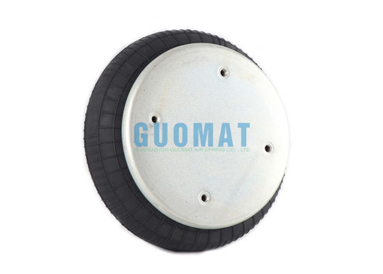 FS330-14 Contitech Przemysłowe Poduszki Powietrzne 1B330 Amortyzator Sprężynowy z Płytą Stalową 55mm-160mm Skoku