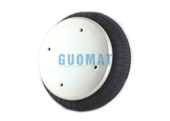 FS330-14 Contitech Przemysłowe Poduszki Powietrzne 1B330 Amortyzator Sprężynowy z Płytą Stalową 55mm-160mm Skoku