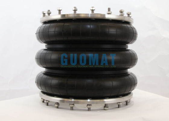 Wytrzymałe gumy W01-358-7761 Firestone Flange Air Spring Style 312 Air Bellows For Industrial Machine