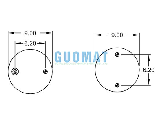 FT 330-29 703 Contitech Przemysłowe poduszki powietrzne W01-358-7990 Firestone Pneumatyczne poduszki powietrzne