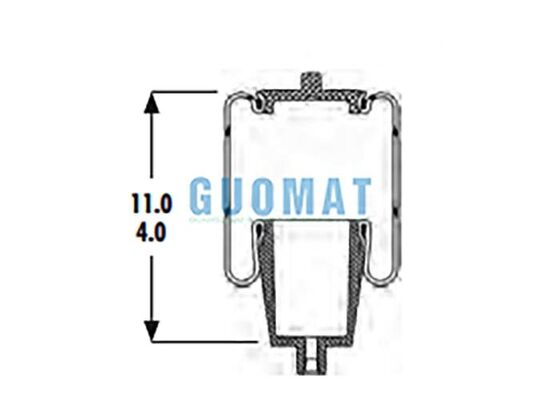 1S4.5-13 Goodyear Cab Air Spring Wymiana