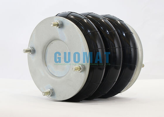 6" x 3 gumowe wioski W01R584095 Firestone Trzykrotnie zawieszone sprężyny powietrzne z otworem powietrza G1/2