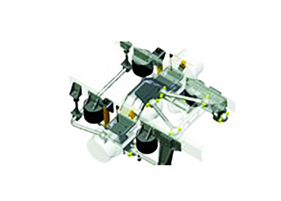 GFL030-GFL045 Zawieszenie autobusu na autostradzie pasowało do bezpieczeństwa publicznego, mostu nad jeziorem, mostu Dongfeng, przedniej osi mostu Xiang