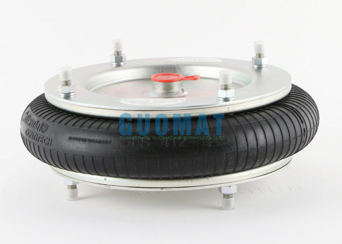 Contitech Konwolujący aktuator powietrza FS412-10 G1/2 Przemysłowa gumy sprężyna powietrzna z flansą