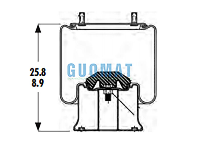 1R14-201 Goodyear Ciężarowa Poduszka Powietrzna do Ciężarówek 566-28-3-020 System Zawieszenia Pneumatycznego